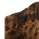 vidaXL Fejtámla fejtámlával Füstölt tölgy 100 cm Faanyag