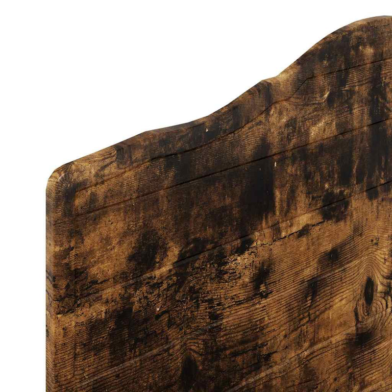 vidaXL Fejtámla fejtámlával Füstölt tölgy 100 cm Faanyag