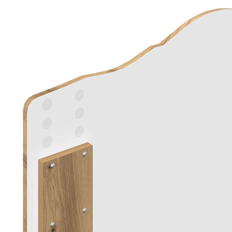 vidaXL Fejtámla fejtámlával Artisan tölgy 100 cm Faanyag