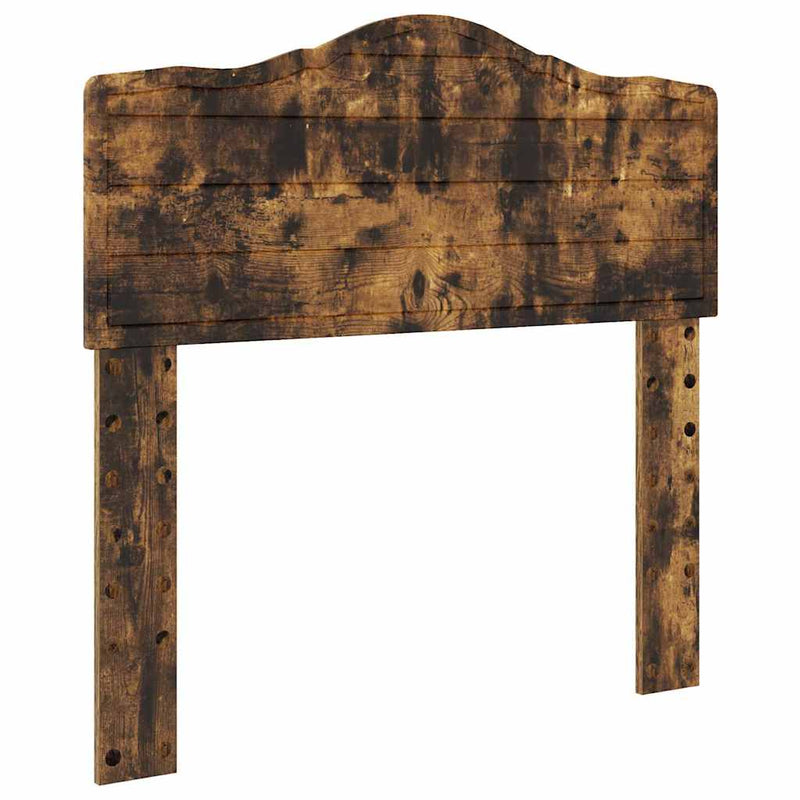 vidaXL Fejtámla fejtámlával Füstölt tölgy 90 cm Faanyag