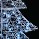 vidaXL Karácsonyfa 160 LED-del Hideg feher 151 cm Akril