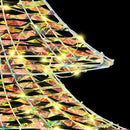 vidaXL Karácsonyfa 120 LED-del Meleg fehér 120 cm PET