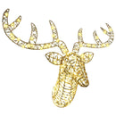 vidaXL Rénszarvas húzta szán Meleg fehér 68 x 36.5 x 62.5 cm PET