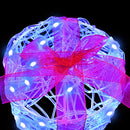 vidaXL Ajándéktáska Díszítés 3 pcs Kék 20 x 20 x 21 cm Akril