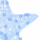 vidaXL 3D Csillag 50 LED-del Kék 55 x 53.5 x 10 cm Akril