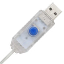 vidaXL 3D Csillag 50 LED-del Sokszínű 55 x 53.5 x 10 cm Akril