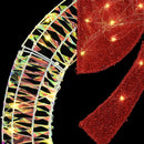 vidaXL Koszorú 80 LED-del Meleg fehér 90 cm PET