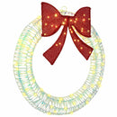 vidaXL Koszorú 80 LED-del Meleg fehér 90 cm PET