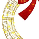 vidaXL Koszorú 80 LED-del Meleg fehér 90 cm PET