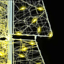 vidaXL Karácsonyfa 100 LED-del Meleg fehér 120 cm Akril