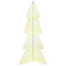 vidaXL Karácsonyfa 100 LED-del Meleg fehér 120 cm Akril
