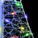 vidaXL Karácsonyfa 100 LED-del Sokszínű 120 cm Akril