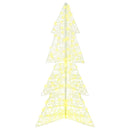 vidaXL Karácsonyfa 160 LED-del Meleg fehér 150 cm Akril