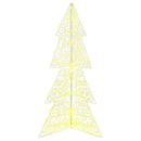 vidaXL Karácsonyfa 160 LED-del Meleg fehér 150 cm Akril