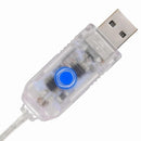 vidaXL Karácsonyfa 240 LED-del Meleg fehér 180 cm Akril