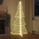 vidaXL Karácsonyfa 240 LED-del Meleg fehér 180 cm Akril