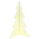 vidaXL Karácsonyfa 240 LED-del Meleg fehér 180 cm Akril