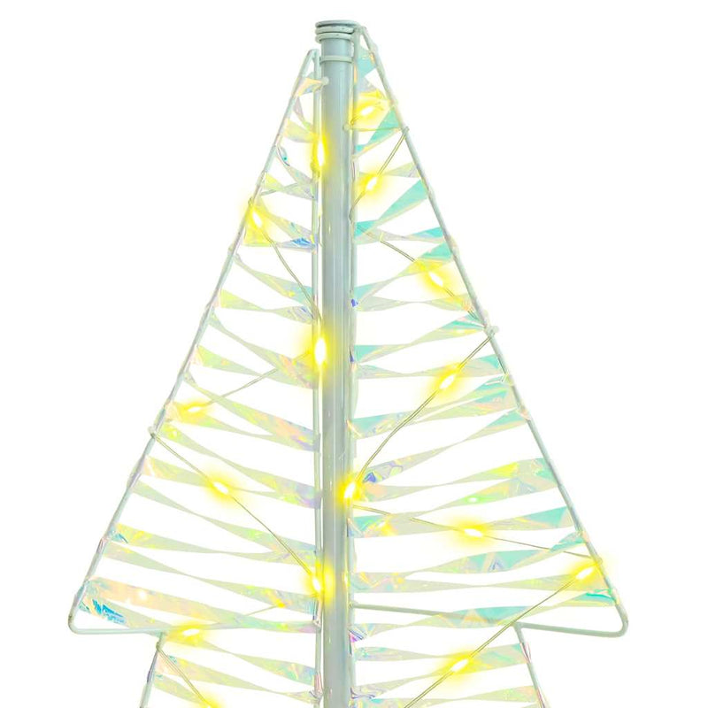vidaXL Karácsonyfa 160 LED-del Meleg fehér 150 cm PET