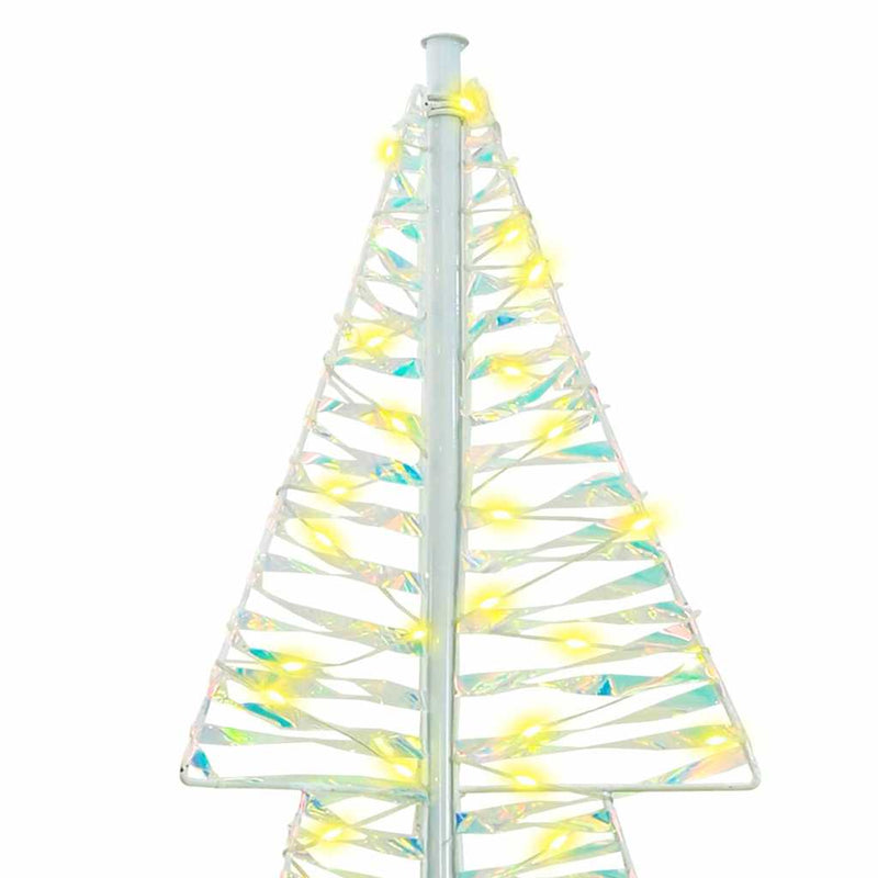 vidaXL Karácsonyfa 240 LED-del Meleg fehér 180 cm PET