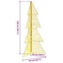 vidaXL Karácsonyfa 160 LED-del Meleg fehér 150 cm PET