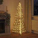 vidaXL Karácsonyfa 240 LED-del Meleg fehér 180 cm PET