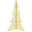 vidaXL Karácsonyfa 240 LED-del Meleg fehér 180 cm PET