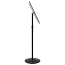 vidaXL Pedestal poszter állvány Ezüst a3 PVC és Acél
