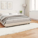 vidaXL Műbáránybőr szőnyeg TAFALLA Fehér 80 x 250 cm Poliészter