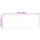 vidaXL Műbáránybőr szőnyeg TAFALLA Fehér 80 x 250 cm Poliészter