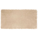 vidaXL Műgyapjú Szőnyeg Tafalla Bézs 80 x 150 cm Poliészter
