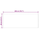 vidaXL Műbáránybőr szőnyeg TAFALLA Bézs 80 x 200 cm Poliészter