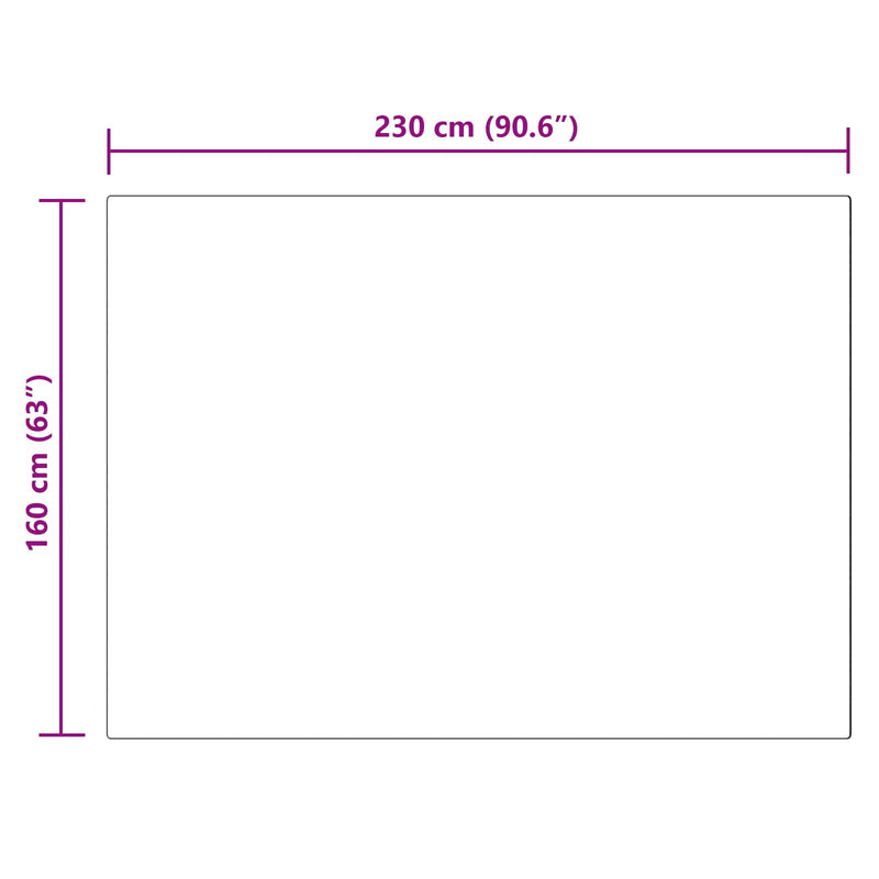 vidaXL Műgyapjú Szőnyeg Tafalla Bézs 160 x 230 cm Poliészter