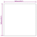 vidaXL Műbáránybőr szőnyeg TAFALLA Bézs 120 x 120 cm Poliészter