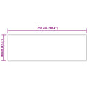 vidaXL Műbáránybőr szőnyeg TAFALLA Krémszínű 80 x 250 cm Poliészter