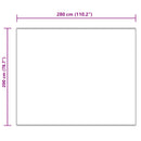 vidaXL Műbáránybőr szőnyeg TAFALLA Krémszínű 200 x 280 cm Poliészter