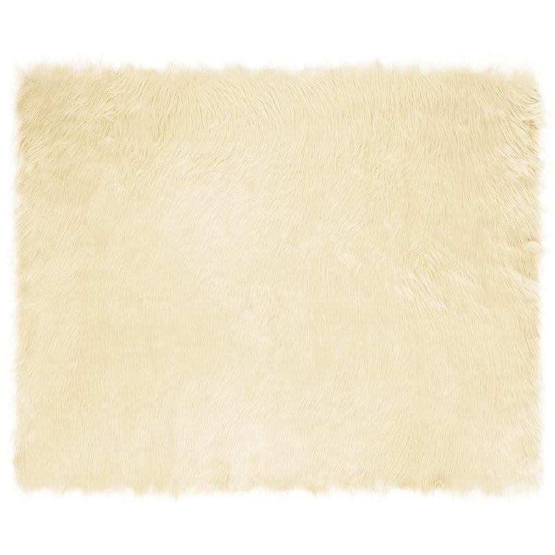 vidaXL Műgyapjú Szőnyeg Tafalla Krém 200 x 280 cm Poliészter