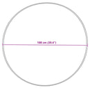 vidaXL Műgyapjú Szőnyeg Tafalla Krém Ø 100 cm Poliészter