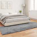 vidaXL Műbáránybőr szőnyeg TAFALLA Szürke 80 x 250 cm Poliészter