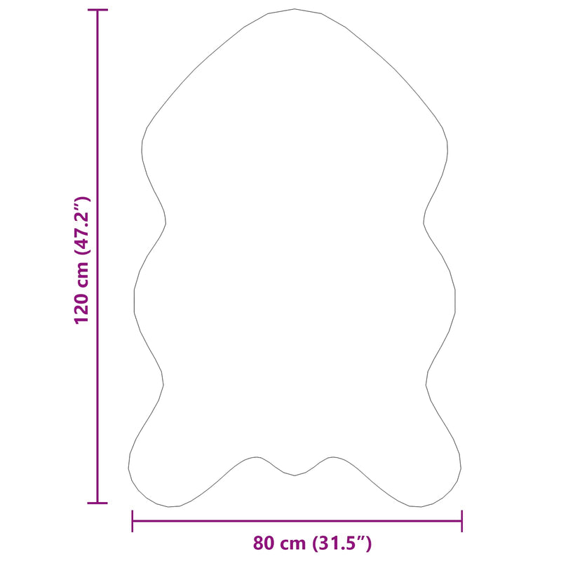 vidaXL Műgyapjú Szőnyeg Tafalla Szürke 80 x 120 cm Poliészter