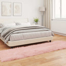 vidaXL Műbáránybőr szőnyeg TAFALLA Rózsaszín 80 x 250 cm Poliészter