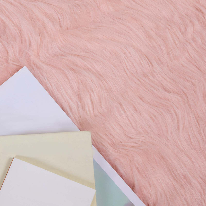 vidaXL Műgyapjú Szőnyeg Tafalla Rózsaszín 140 x 200 cm Poliészter