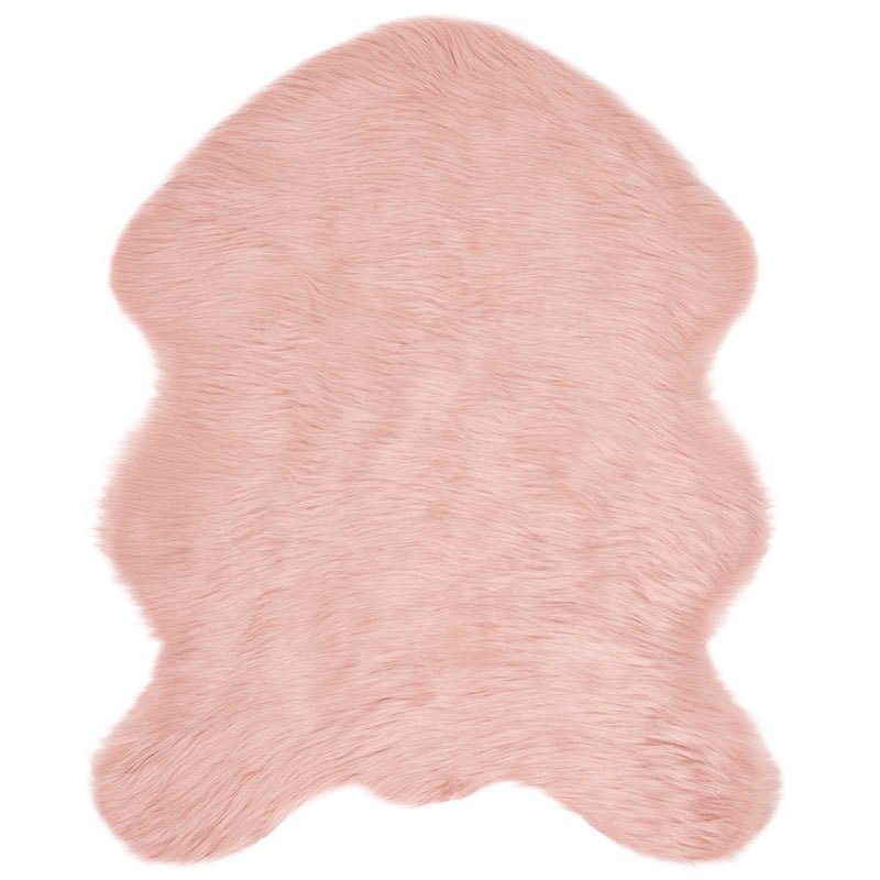 vidaXL Műgyapjú Szőnyeg Tafalla Rózsaszín 50 x 80 cm Poliészter