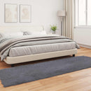 vidaXL Műgyapjú Szőnyeg Tafalla Antracit 80 x 250 cm Poliészter