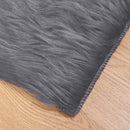 vidaXL Műbáránybőr szőnyeg TAFALLA Antracitszürke 100 x 200 cm