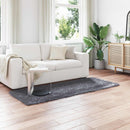 vidaXL Műgyapjú Szőnyeg Tafalla Antracit 100 x 200 cm Poliészter