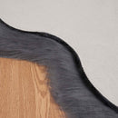 vidaXL Műbáránybőr szőnyeg TAFALLA Antracitszürke 50 x 80 cm