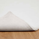 vidaXL Mű Nyúl Szőr Szőnyeg Olite Fehér 80 x 150 cm Poliészter