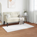 vidaXL Csúszásgátlós műnyúl szőnyeg OLITE Fehér 80 x 150 cm Poliészter