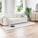 vidaXL Csúszásgátlós műnyúl szőnyeg OLITE Fehér 80 x 250 cm Poliészter
