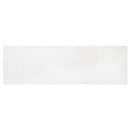 vidaXL Mű Nyúl Szőr Szőnyeg Olite Fehér 80 x 250 cm Poliészter